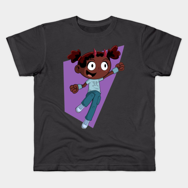 LILI THE DEMON GIRL Kids T-Shirt by droidmonkey