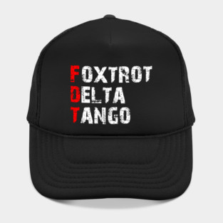 Foxtrot-Delta-Tango Hat