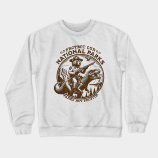 Support National Parks - Resist National Park Crewneck Sweatshirt