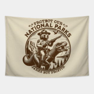Support National Parks - Resist National Park Tapestry
