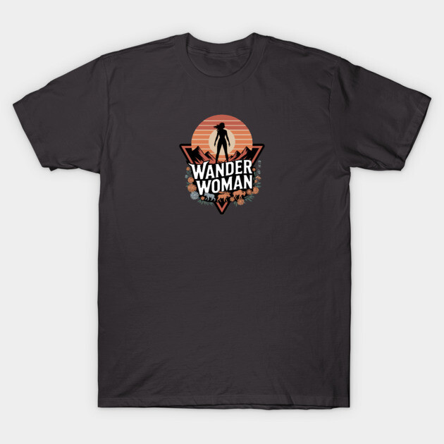 Wander Woman T-Shirt by Pete the Cat Guy
