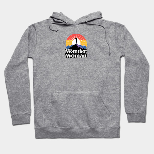Wander Woman Hoodie by Pete the Cat Guy
