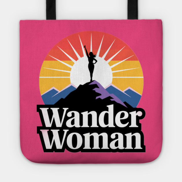 Wander Woman Tote by Pete the Cat Guy