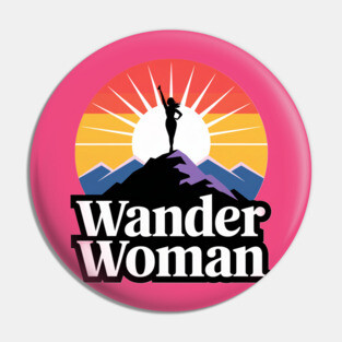 Wander Woman Pin