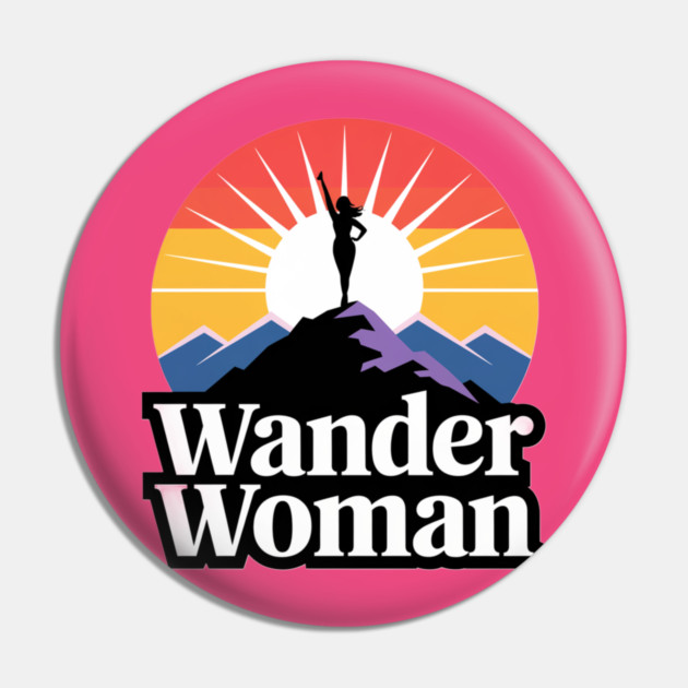 Wander Woman Pin by Pete the Cat Guy