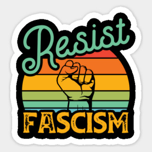 Resist Fascism Magnet