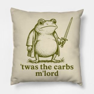 twas-the-carbs-mlord Pillow