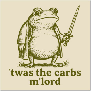 twas-the-carbs-mlord Posters and Art