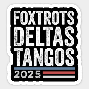 Foxtrots - Delta - Tangos Magnet