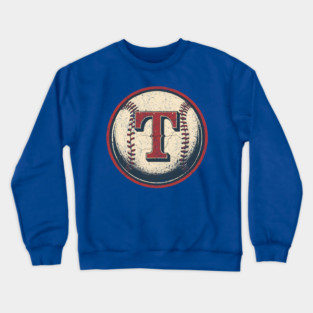 Texas-Rangers Crewneck Sweatshirt