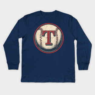 Texas-Rangers Kids Long Sleeve T-Shirt