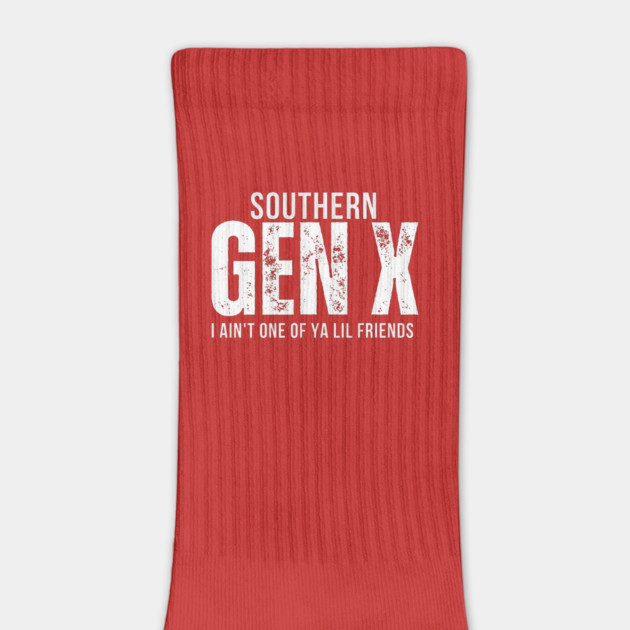 Southern Gen X T-Shirt | Funny Retro Southern Pride Shirt for Gen Xers by Tondeleya's Store