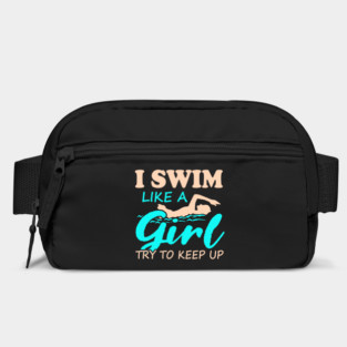 I Swim Like a Girl - Swimming Confidence Design Bag