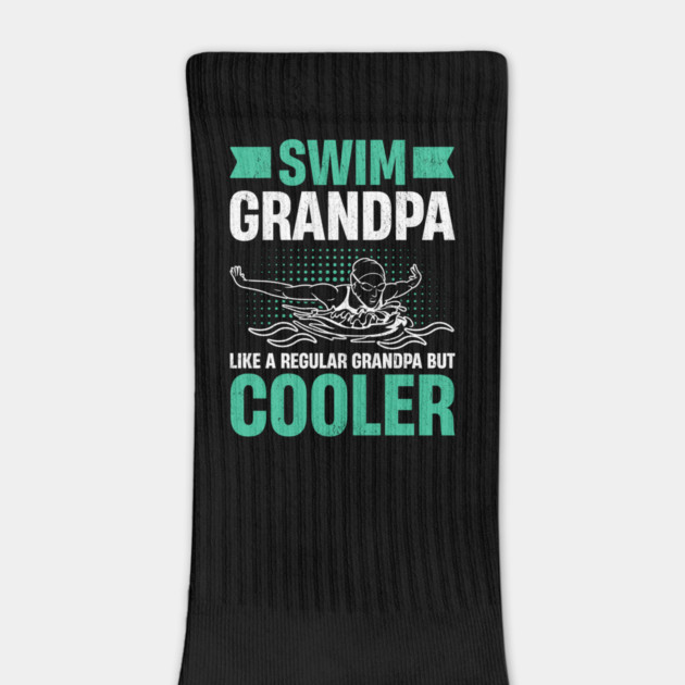 Swim Grandpa - Wave Motion Design by Otaku Vibes