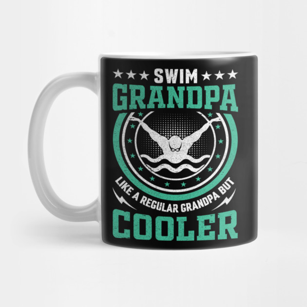 Swim Grandpa - Vintage Circle Swimmer Design by Otaku Vibes