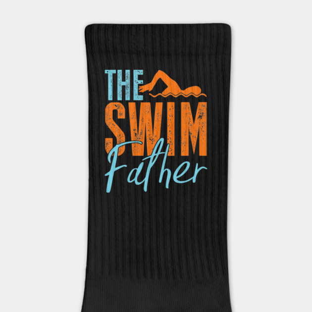 The Swim Father - Funny Swimming Dad Design by Otaku Vibes