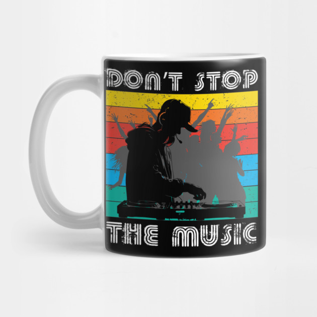 Don't Stop the Music - DJ Party Design by Otaku Vibes