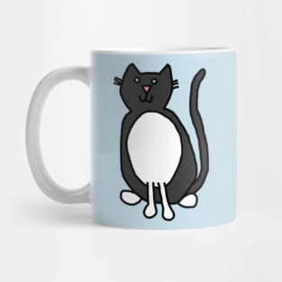 Funny Tuxedo Cat Mug
