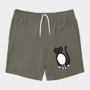 Funny Tuxedo Cat Shorts