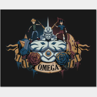 Digimon Omegamon  - Agumon and Gabumon -  Royal Knight Posters and Art