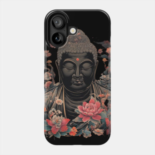 Black Buddha Phone Case