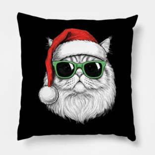 christmas-cat Pillow