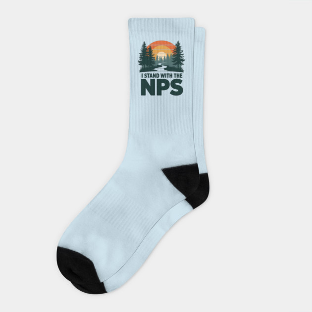 I-Stand-With-The-NPS Socks by ArtistTee ⭐⭐⭐⭐⭐