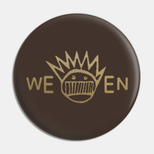 Vintage Ween Smile Pin