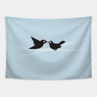 Birds illustration Tapestry