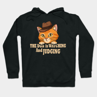The Don Cat - Watching & Judging Hoodie