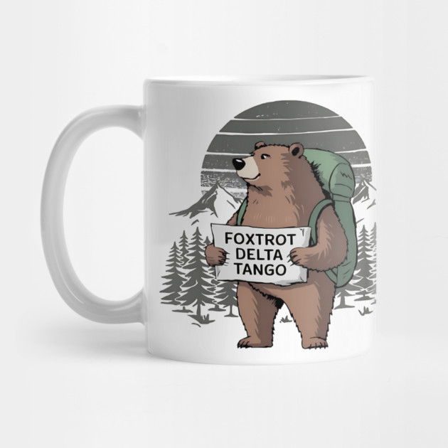 Funny Bear Foxtrots Deltas Tango by ArtistTee ⭐⭐⭐⭐⭐