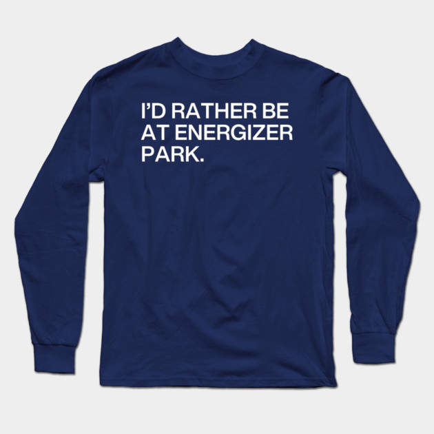 I'd Rather Be At Energizer Park Long Sleeve T-Shirt by Litehouse Tees