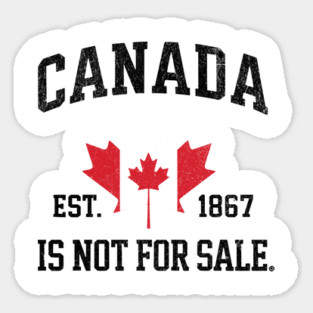 canada retro vintage Sticker