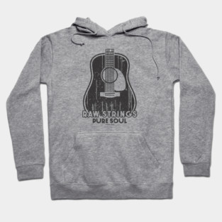Raw Strings, Pure Soul. Light Acoustic Hoodie
