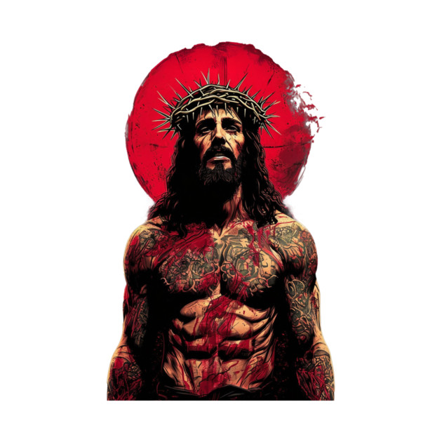 Jesus Christ Tattoo by animegirlnft