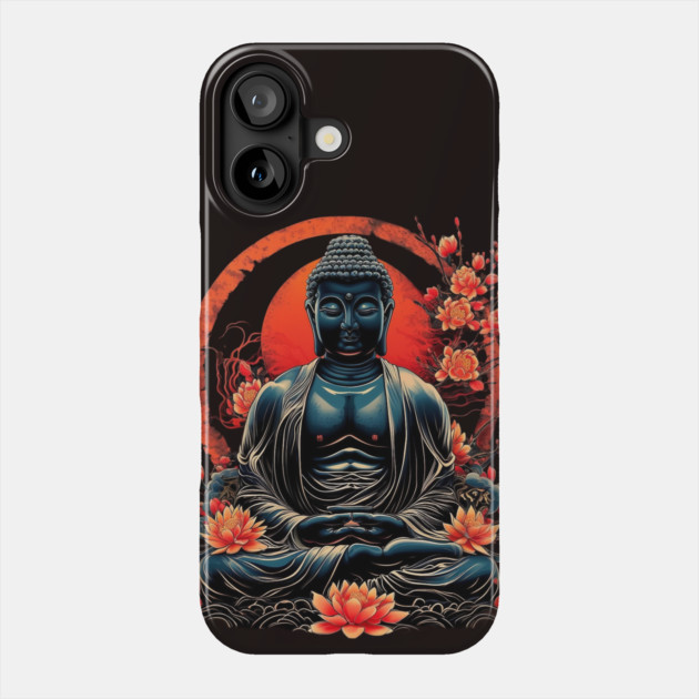 Buddha Meditation Phone Case by animegirlnft