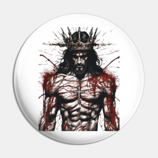 Jesus Muscular Pin