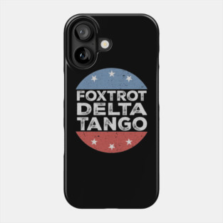 Foxtrot-Delta-Tango Phone Case