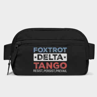 Foxtrot-Delta-Tango-FDT-Anti-Trump-Retro-Political-Statement Bag