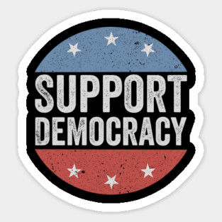 Support Democracy Magnet