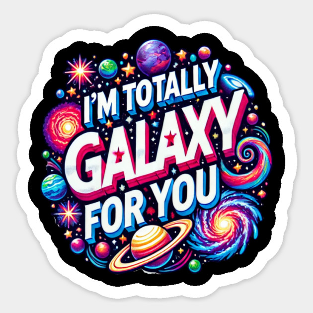 Fun Cosmic Love Design Sticker by BA