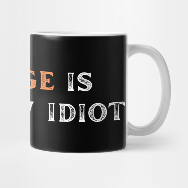 Orange-Is-The-New-Idiot by Creatifly Graphic Tees
