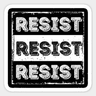 Resist Sticker