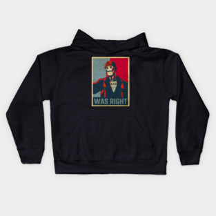 Gi Robot - Was Right Kids Hoodie