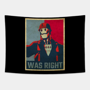 Gi Robot - Was Right Tapestry