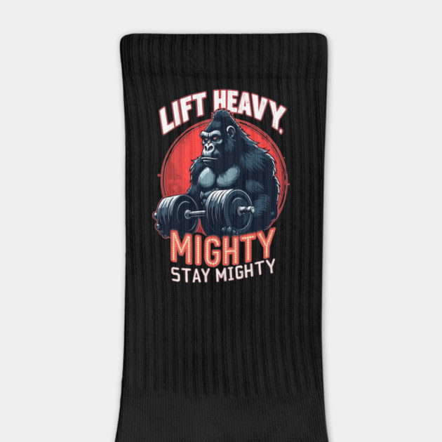 Lift Heavy Stay Mighty Gym Motivational by Urbanprint
