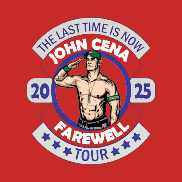 John cena farewell tour 2025 red Kids