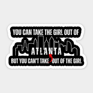 Atlanta Girl Pride T-Shirt – Southern Roots, ATL Love Tee Sticker
