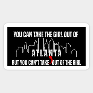 Atlanta Girl Pride T-Shirt – Southern Roots, ATL Love Tee Magnet