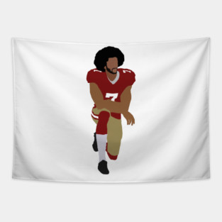 Colin Kaepernick Kneeling Tapestry
